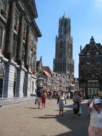 Stadhuisbrug: een zonnig dagje in Utrecht...